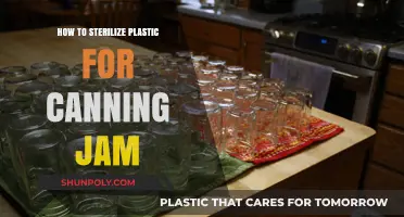 The Best Way to Sterilize Plastic for Canning Jam