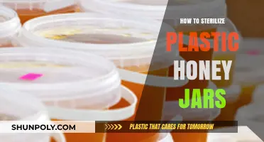 The Right Way to Sterilize Plastic Honey Jars