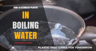 Sterilizing Plastic: Boiling Water Method