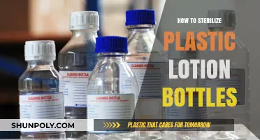 Sterilizing Plastic Lotion Bottles: A Simple DIY Cleaning Guide