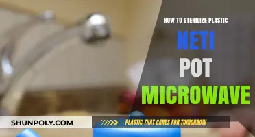Microwave Sterilization: Neti Pot Maintenance