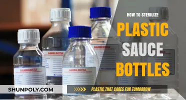 Sterilizing Plastic Sauce Bottles: A Simple, Safe, and Effective Guide