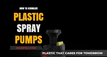 Effective Ways to Sterilize Plastic Spray Pumps