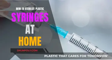 Sterilizing Plastic Syringes: DIY Home Methods