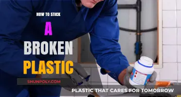Fixing Fractured Plastics: Super-Glue Strategies