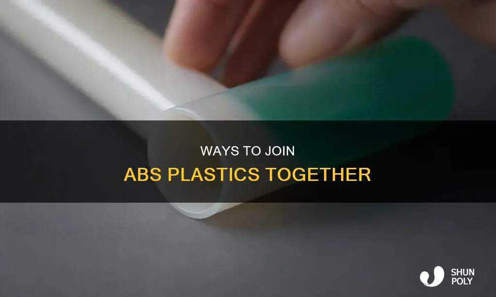 how to stick abs plastic together