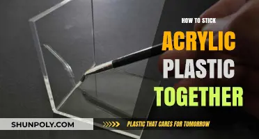 Acrylic Adhesion: Joining Plastics Together