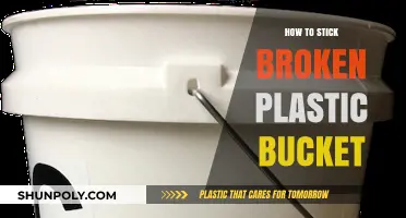 Mending a Broken Bucket: Quick Plastic-Welding Solutions