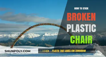 Repairing Broken Plastic Chairs: Super-Glue Techniques
