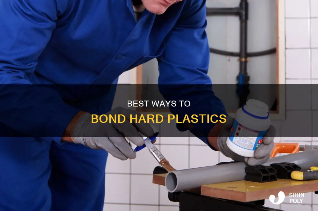 how to stick hard plastic together