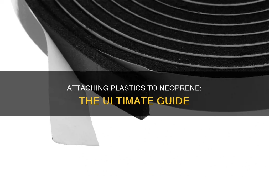 how to stick plastic on neopren