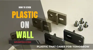 The Best Ways to Stick Plastic on Walls
