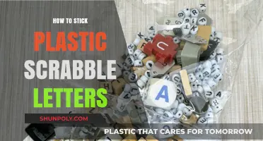 The Best Ways to Stick Plastic Scrabble Tiles Together