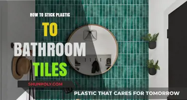 The Best Adhesive Tricks for Sticking Plastic to Tiles