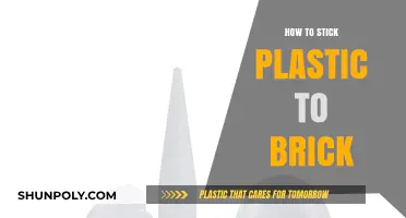 Adhering Plastics to Brick: The Best Methods