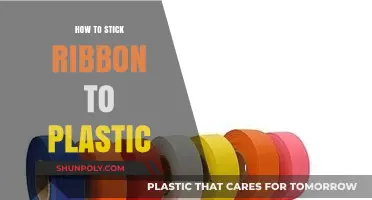 Attaching Ribbons to Plastic: The Ultimate Guide