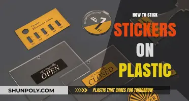 Sticker Application: A Guide to Sticking on Plastic