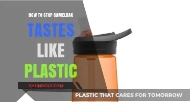 Get Rid of Plastic Taste in Your CamelBak