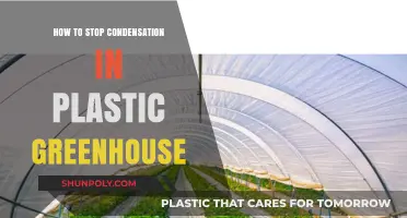 Preventing Condensation in Your Plastic Greenhouse