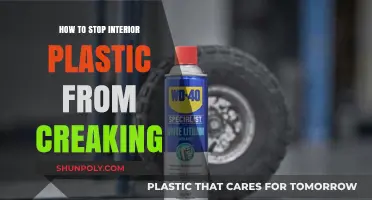 Fixing Creaking Interiors: Stop Plastic Noises Quickly