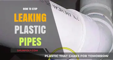 Stopping Leaks: Plastic Pipes DIY Repair