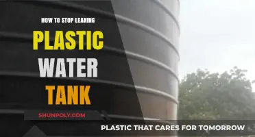 Repairing Plastic Water Tanks: Stop Leaks, Save Water