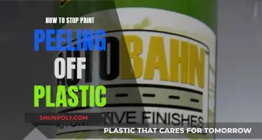 Preventing Paint Peel Off Plastic: A Simple Guide
