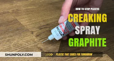 Spray Graphite: Stop Plastic Creaking Quickly