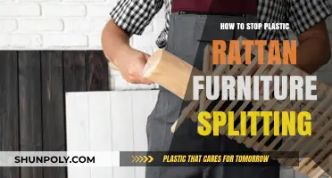 Preventing Plastic Rattan Furniture Splitting: A Simple Guide
