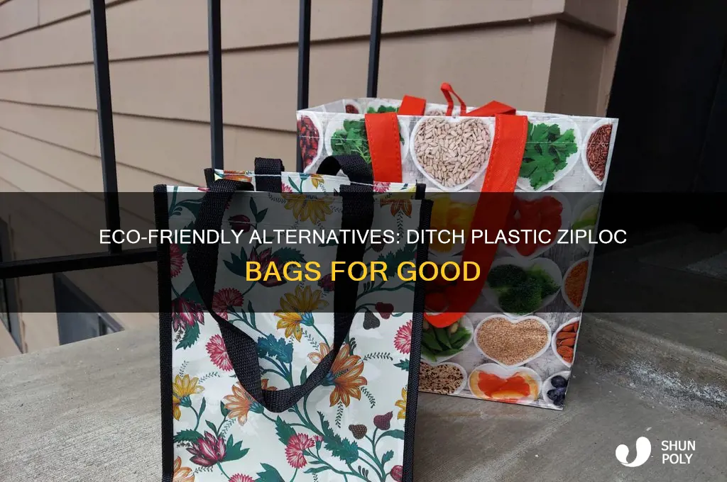 how to stop using plastic ziploc bags
