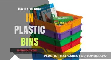 Storing Books: Plastic Bins for Long-Term Preservation