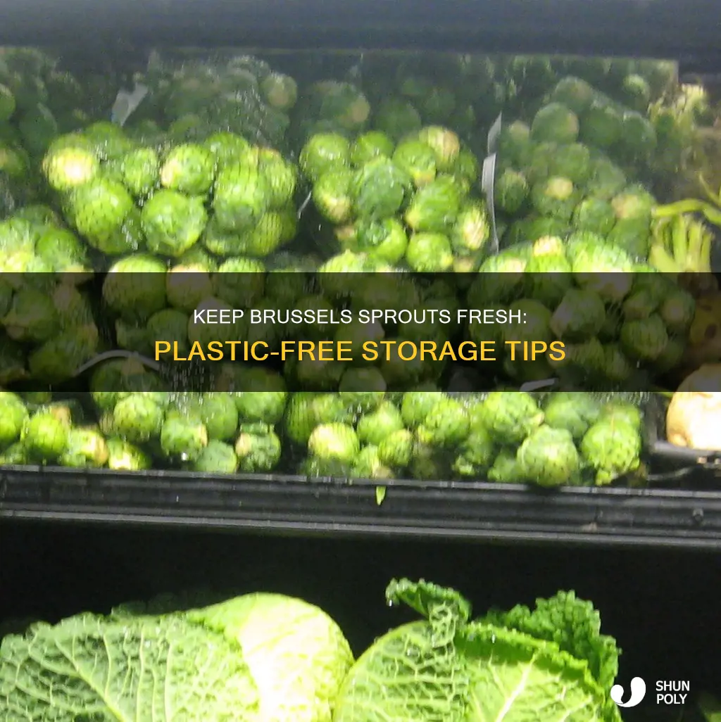 how to store brussel sprouts without plastic