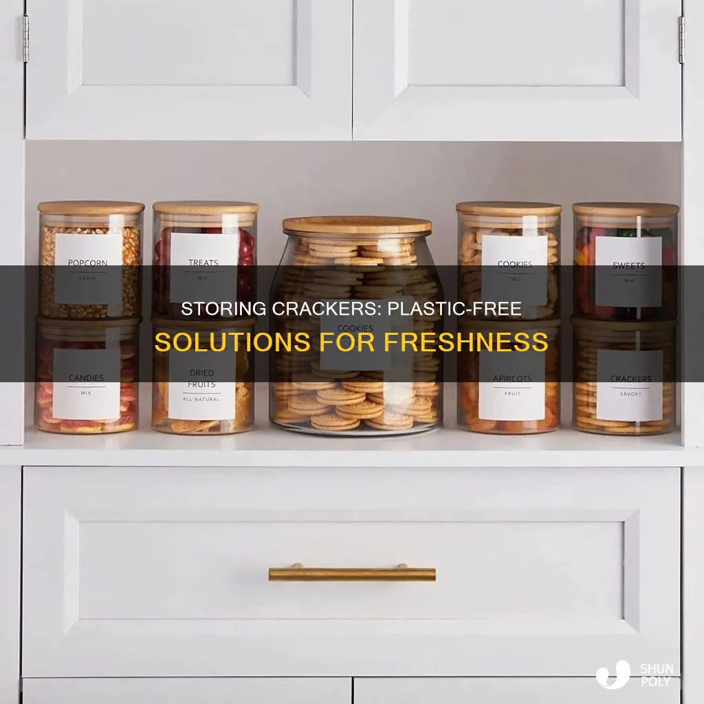 how to store crackers without plastic