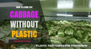Eco-Friendly Tips: Storing Cut Cabbage Without Plastic Wrap or Bags