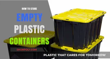 Smart Storage Hacks for Empty Plastic Containers