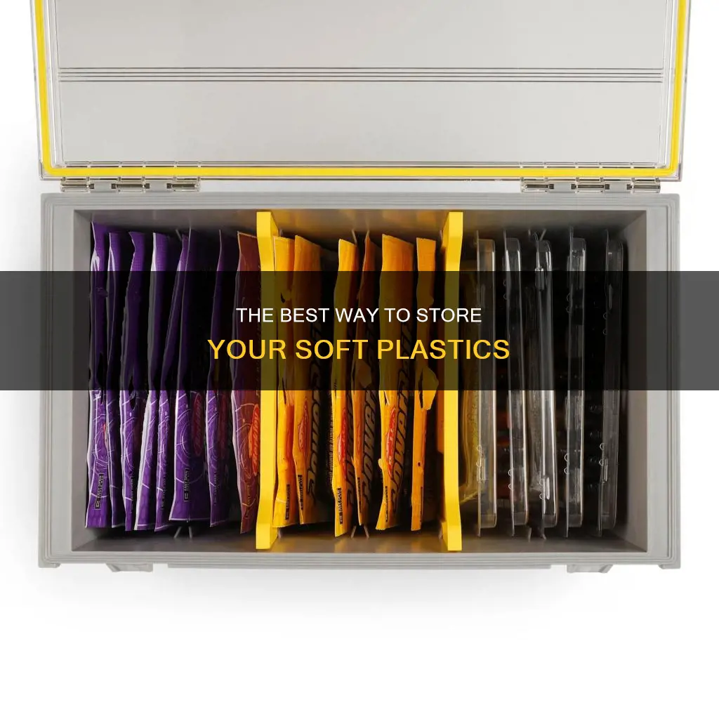 how to store fishing soft plastics