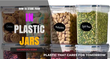 Storing Food: Plastic Jars' Pros and Cons
