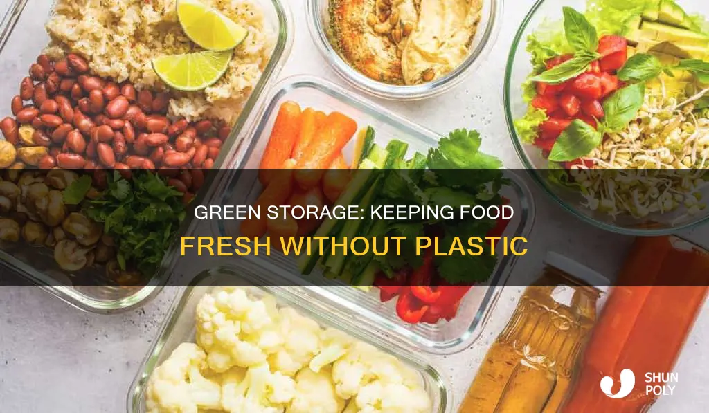how to store food without plastic