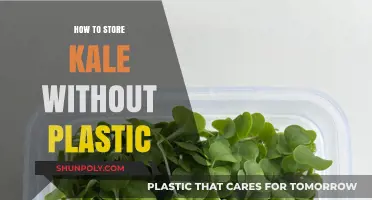 Keep Kale Fresh and Crisp Without Plastic