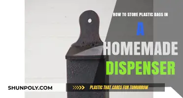 Storing Plastic Bags? Try a Homemade Dispenser!