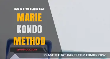 Organize Plastic Bags with Marie Kondo's Joyful Storage Method