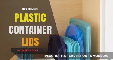 Storing Plastic Container Lids: Efficient Organization Tips