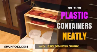 Smart Storage: Plastic Containers