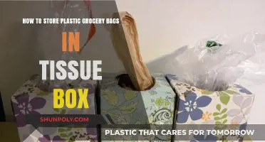 Organize Plastic Bags Easily: Tissue Box Storage Hack Revealed