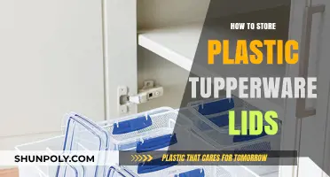 Storing Plastic Tupperware Lids: Efficient Organization Ideas