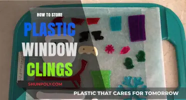 Storing Plastic Window Clings: Easy Tips for Off-Season Care