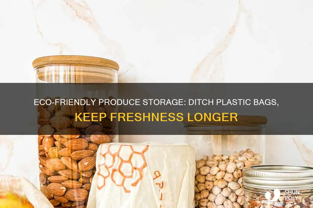 how to store produce without plastic bags