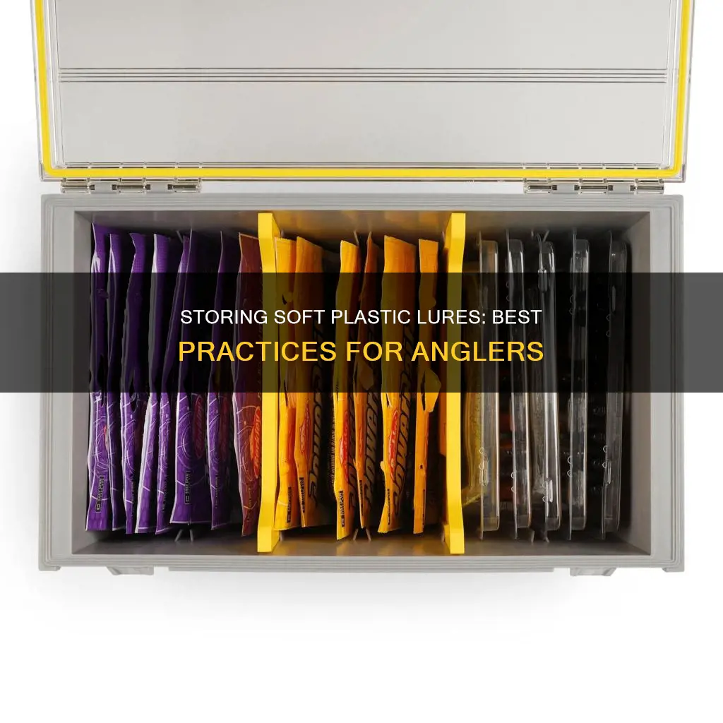 how to store soft plastic lures