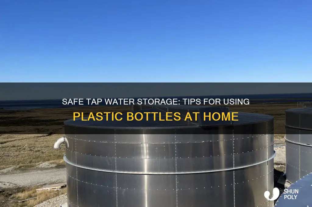 how to store tap water in plastic bottles