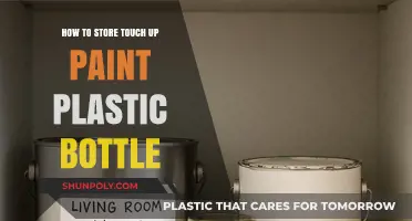 Efficiently Storing Touch-Up Paint in Plastic Bottles: A Practical Guide